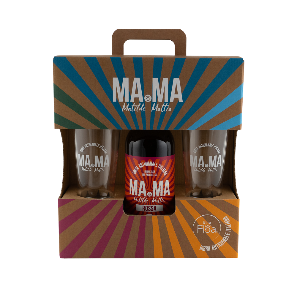 Confezione regalo - Birra MA.MA. 75 cl. - Birra Flea® - Official